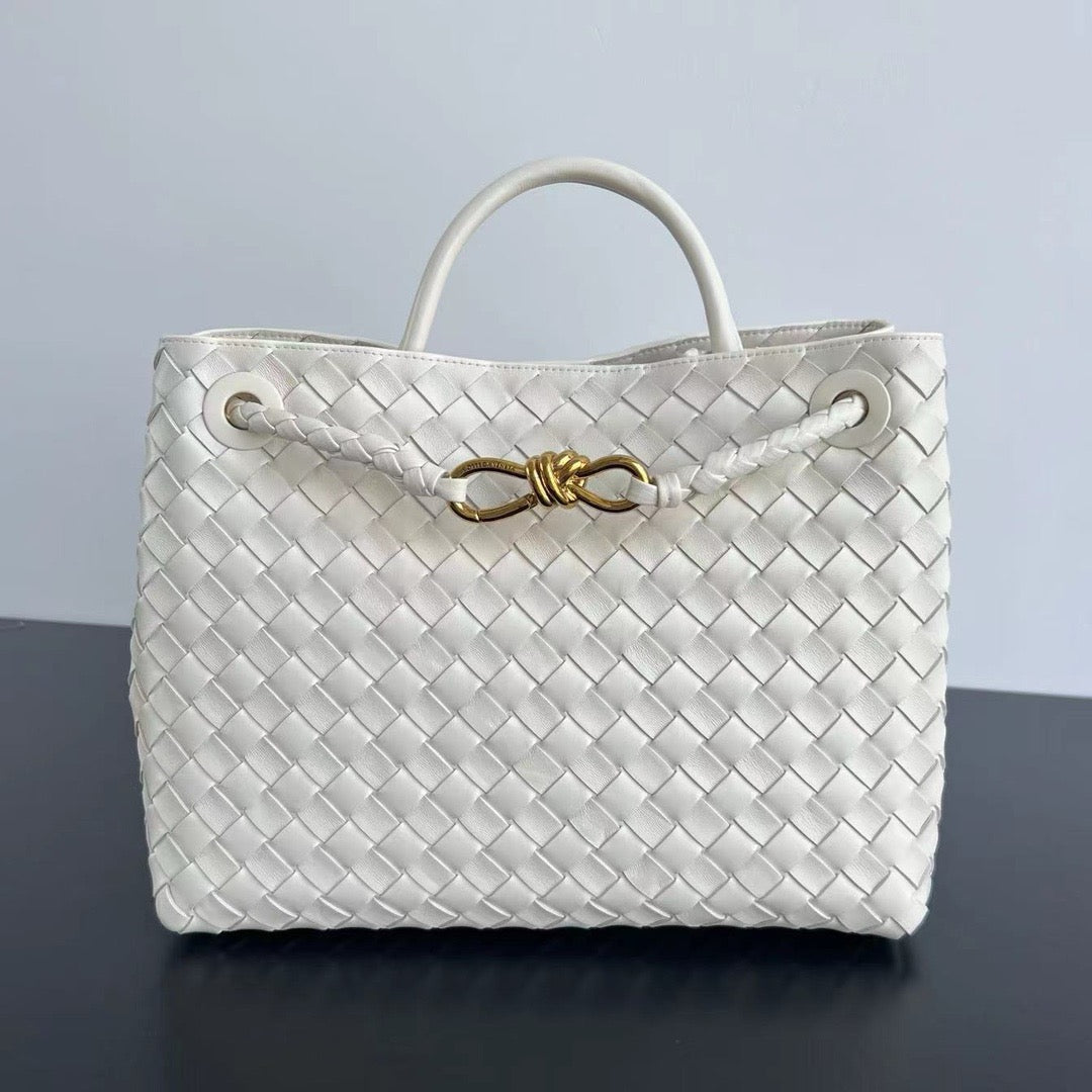 Bottega Veneta Andiamo In Supple Intrecciato Leather