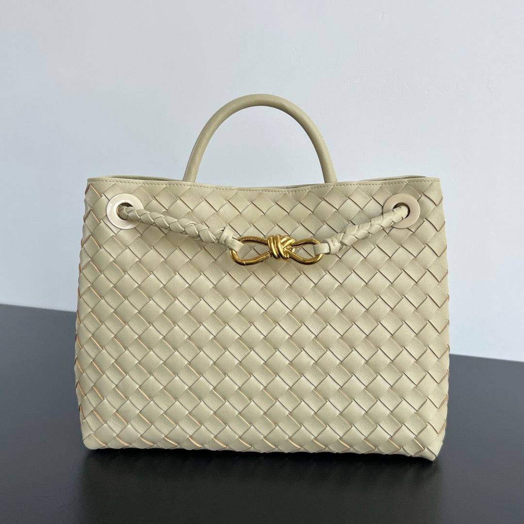 Bottega Veneta Andiamo In Supple Intrecciato Leather
