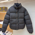 Chrome Hearts Black Monogram Print Down Puffer Jacket