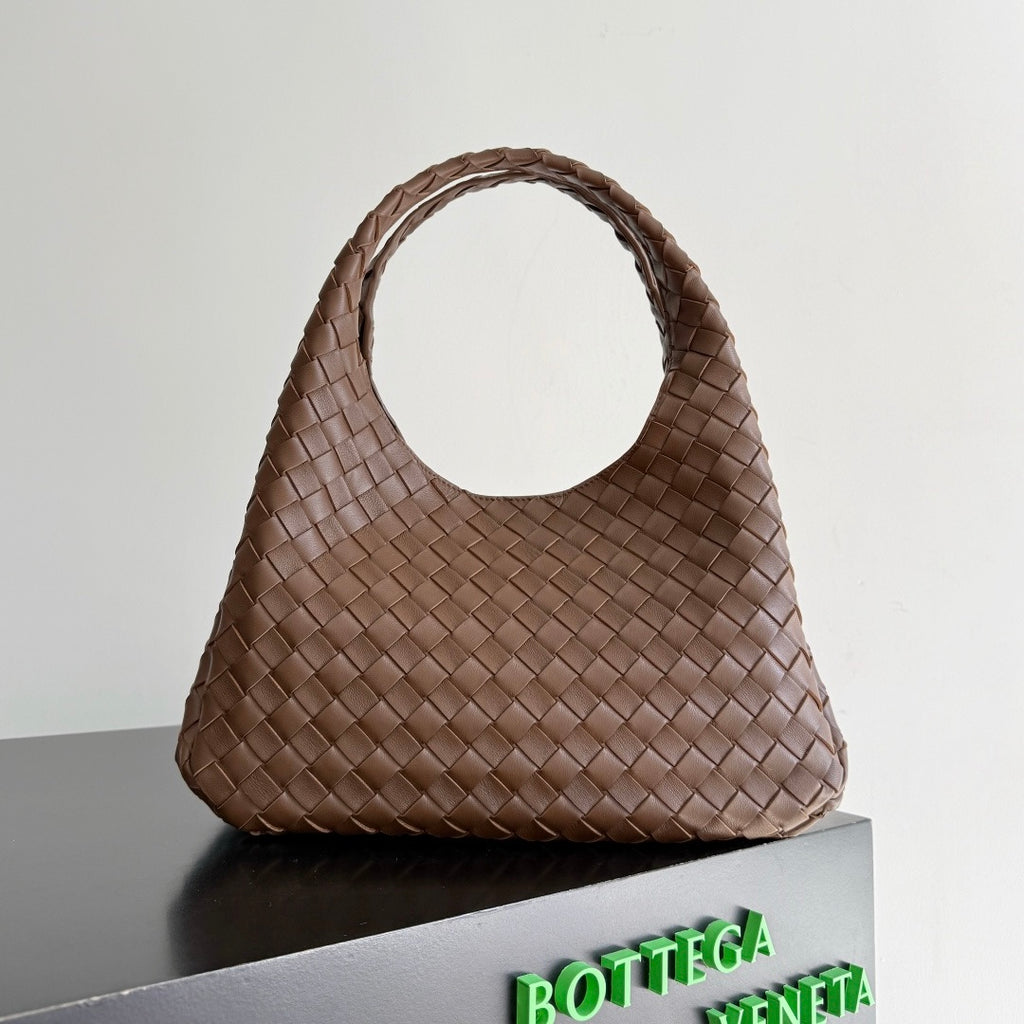 Bottega Veneta Campana In Supple Intrecciato Leather