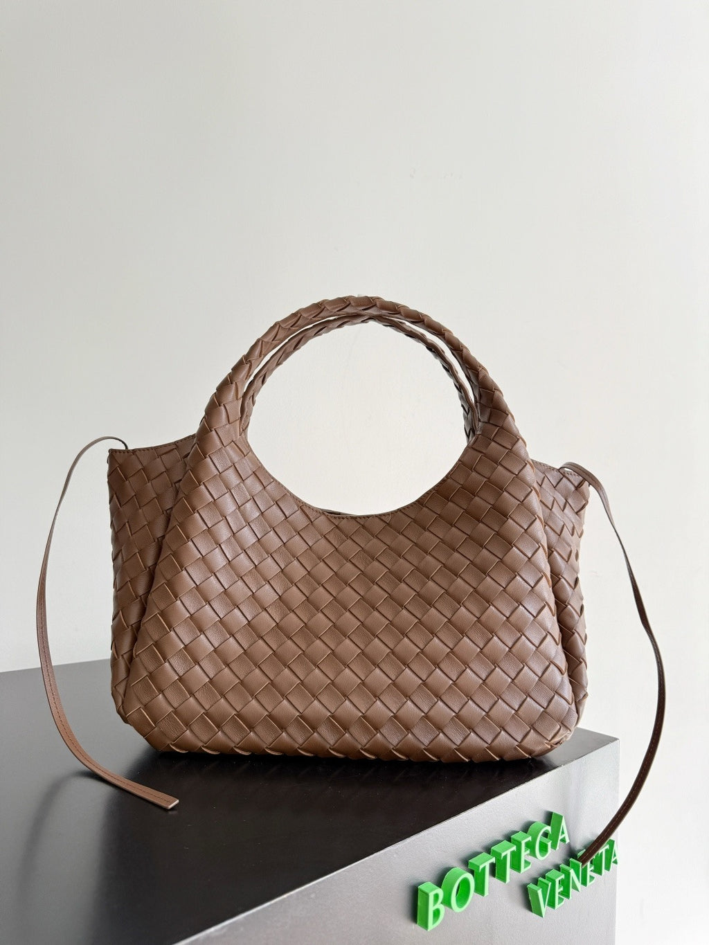 Bottega Veneta Campana In Supple Intrecciato Leather