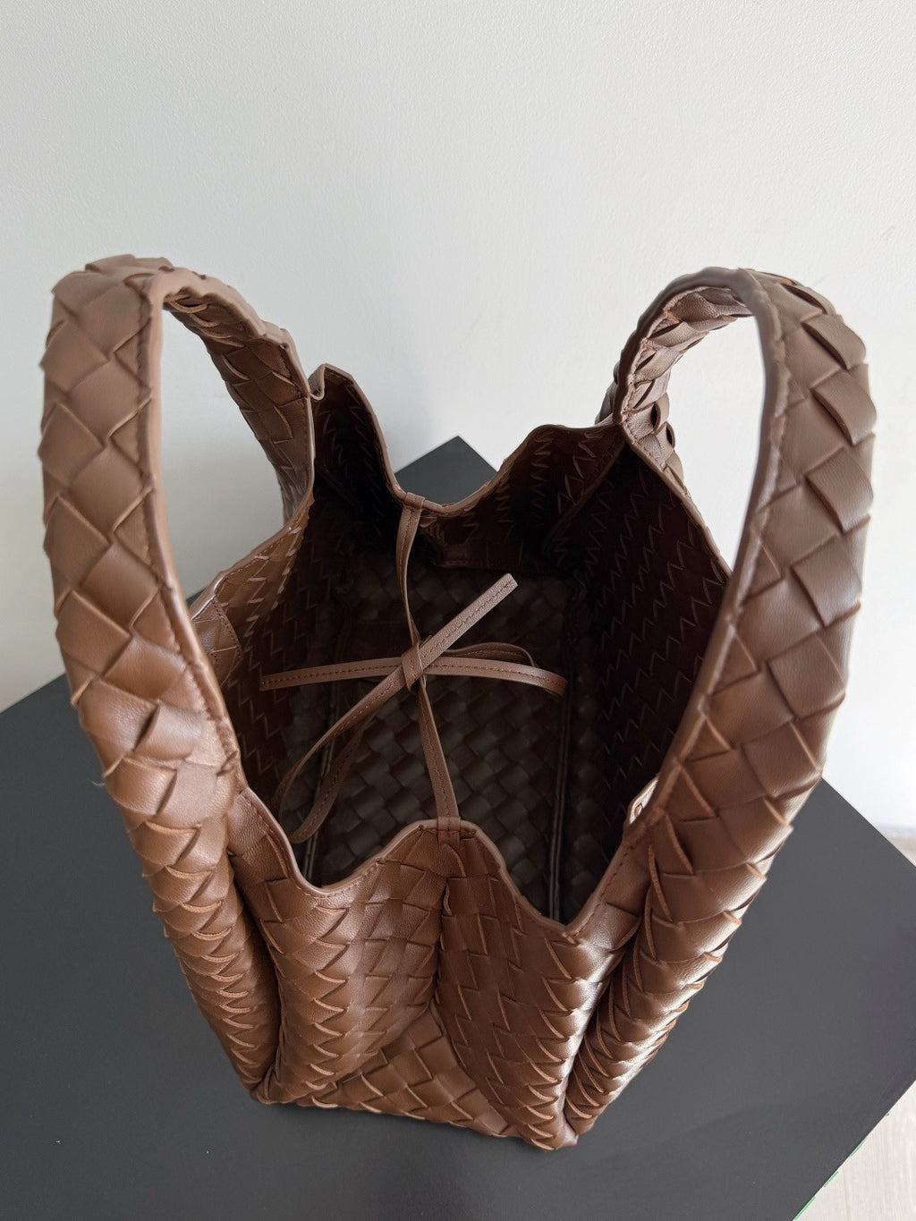 Bottega Veneta Campana In Supple Intrecciato Leather