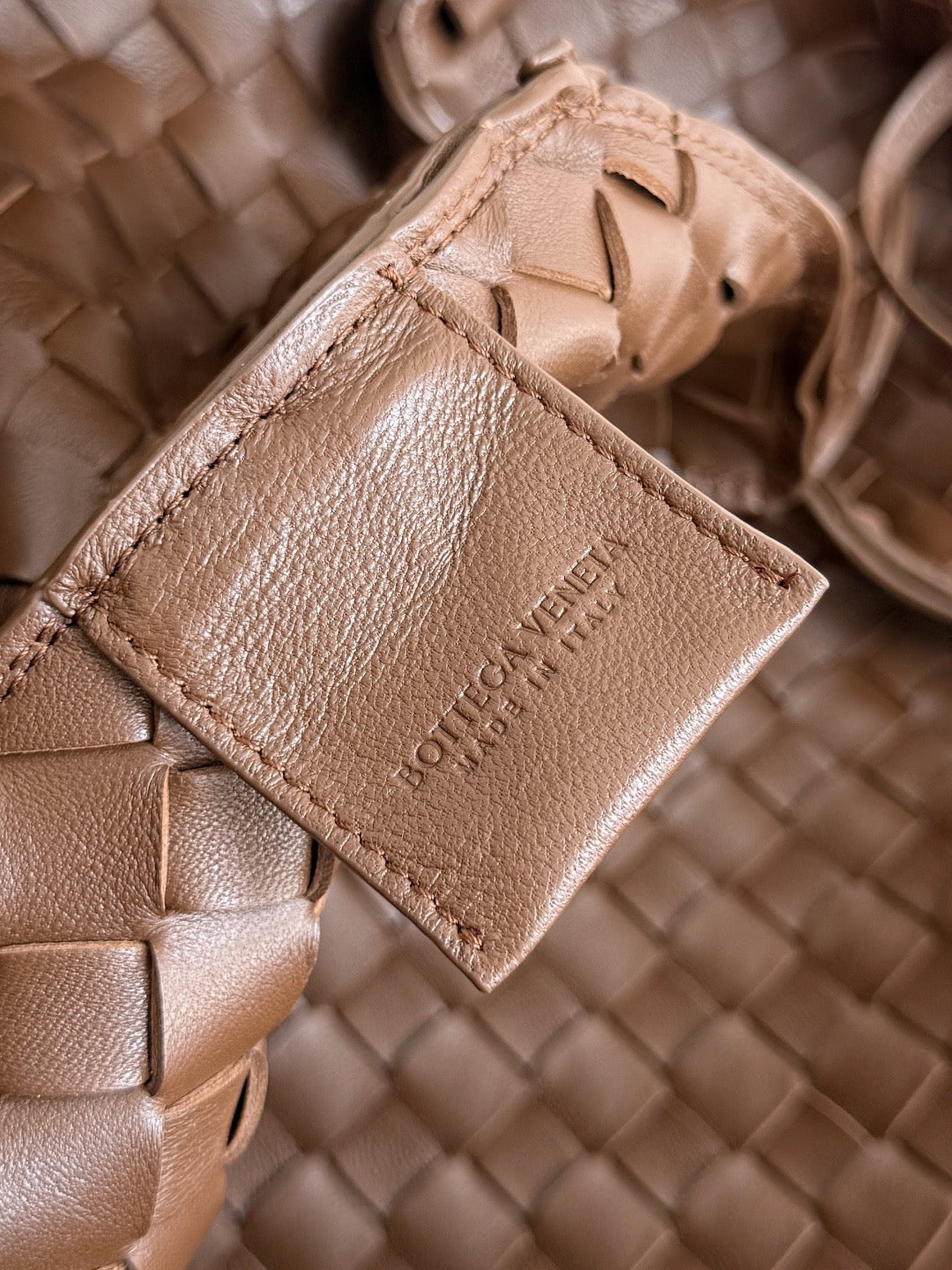 Bottega Veneta Campana In Supple Intrecciato Leather