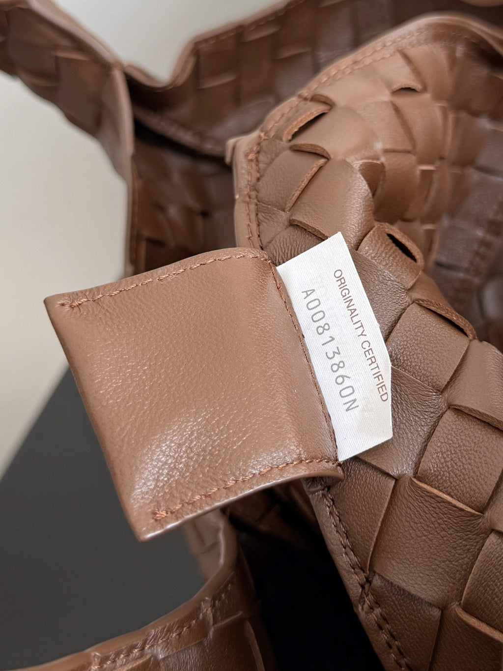 Bottega Veneta Campana In Supple Intrecciato Leather
