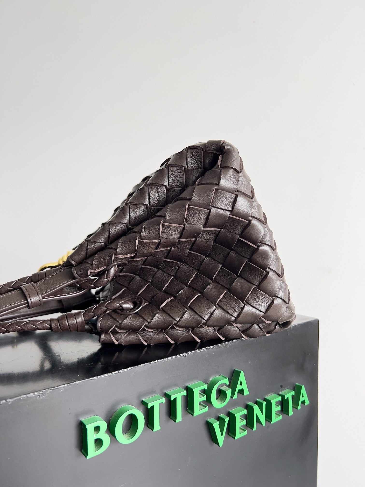 Bottega Veneta Small Parachute In Supple Intrecciato Leather