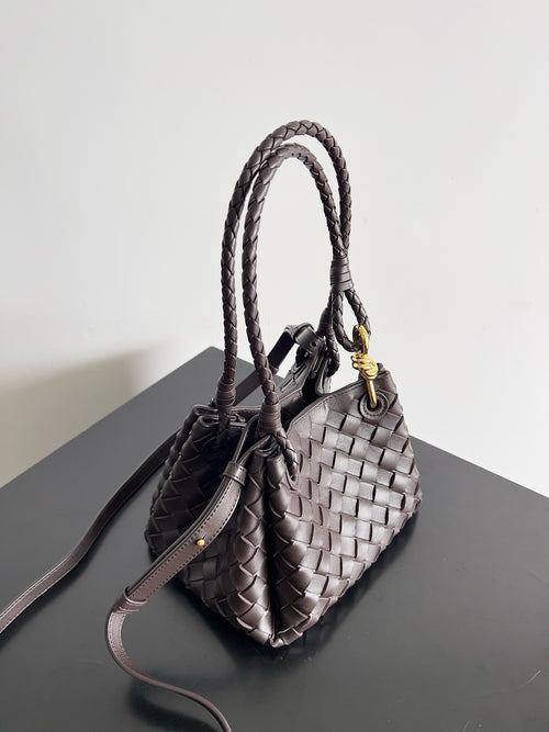 Bottega Veneta Small Parachute In Supple Intrecciato Leather