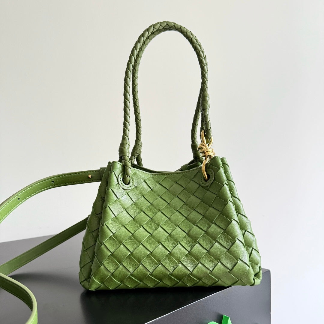 Bottega Veneta Small Parachute In Supple Intrecciato Leather
