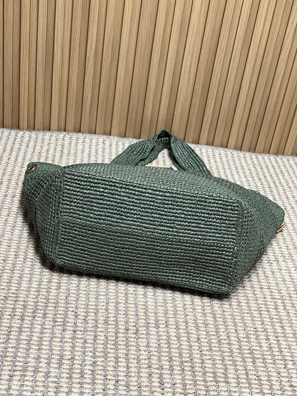 Saint Laurent Icare in Raffia