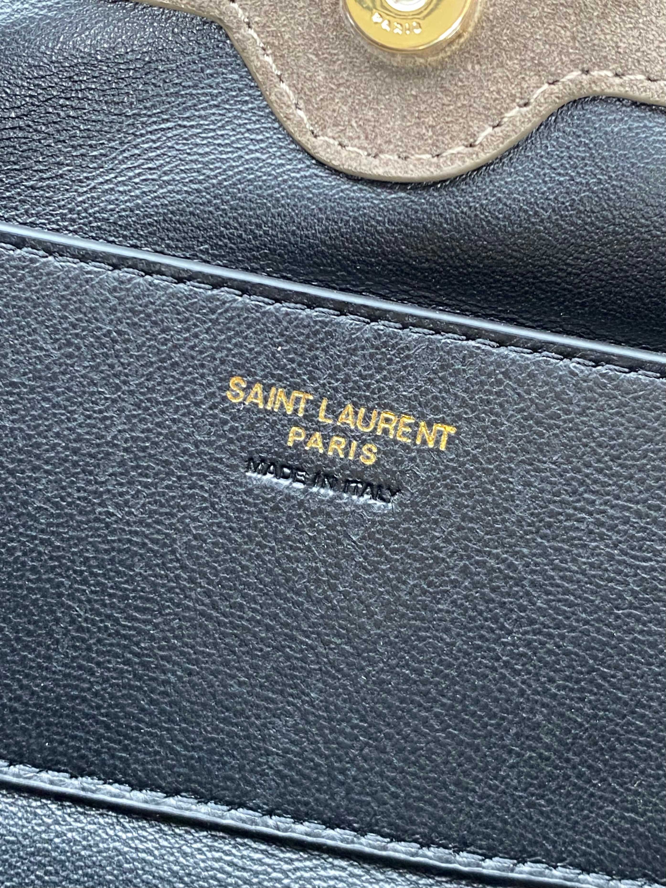 Saint Laurent Jamie Shoulder Pouch In Suede