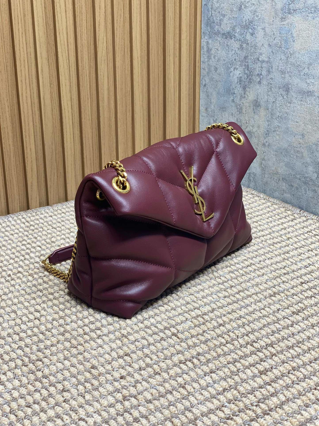 Saint Laurent Puffer Small In Lambskin