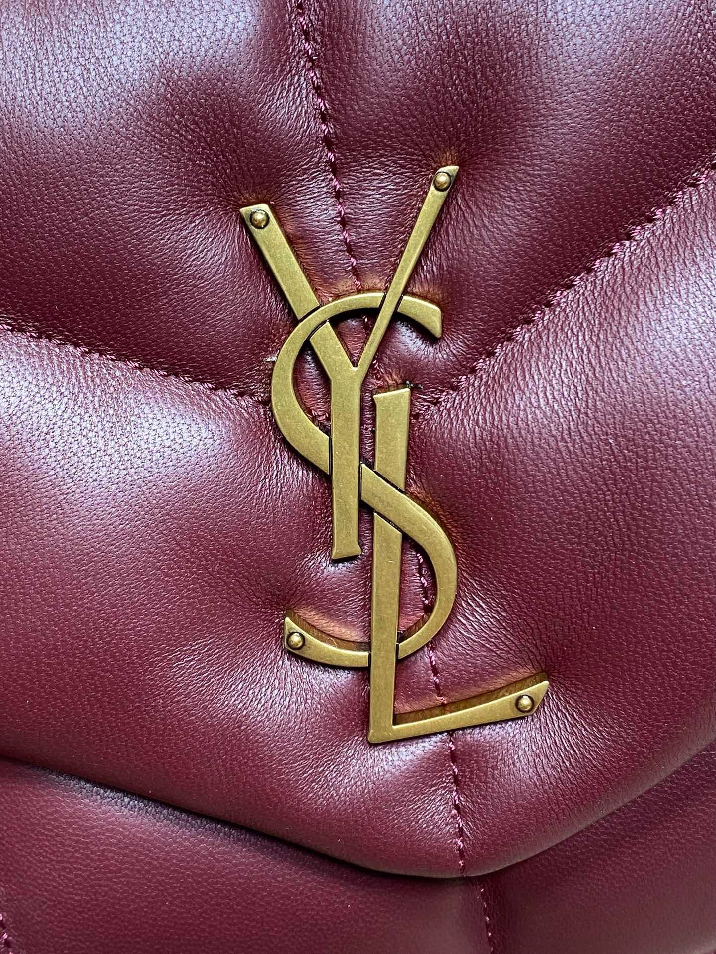 Saint Laurent Puffer Small In Lambskin