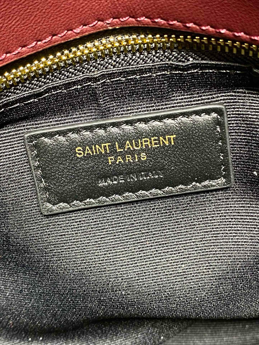 Saint Laurent Puffer Small In Lambskin