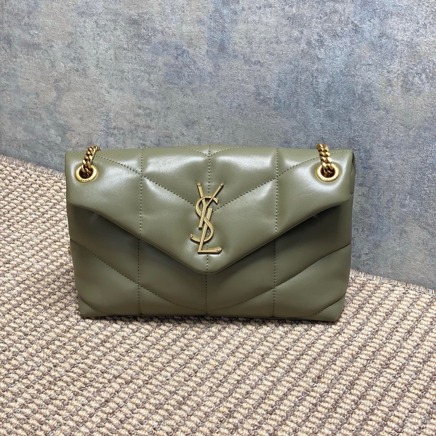 Saint Laurent Puffer Small In Lambskin