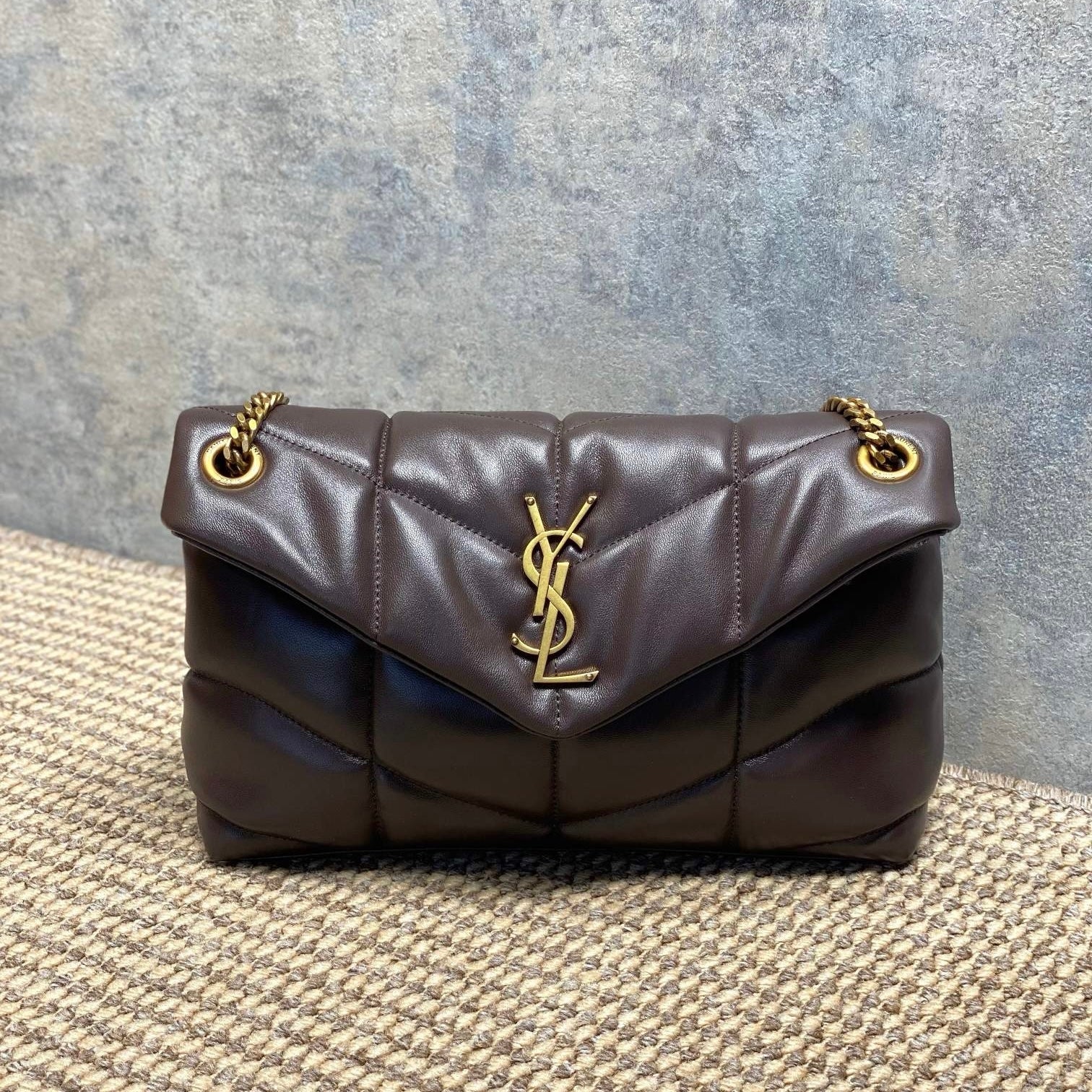 Saint Laurent Puffer Small In Lambskin