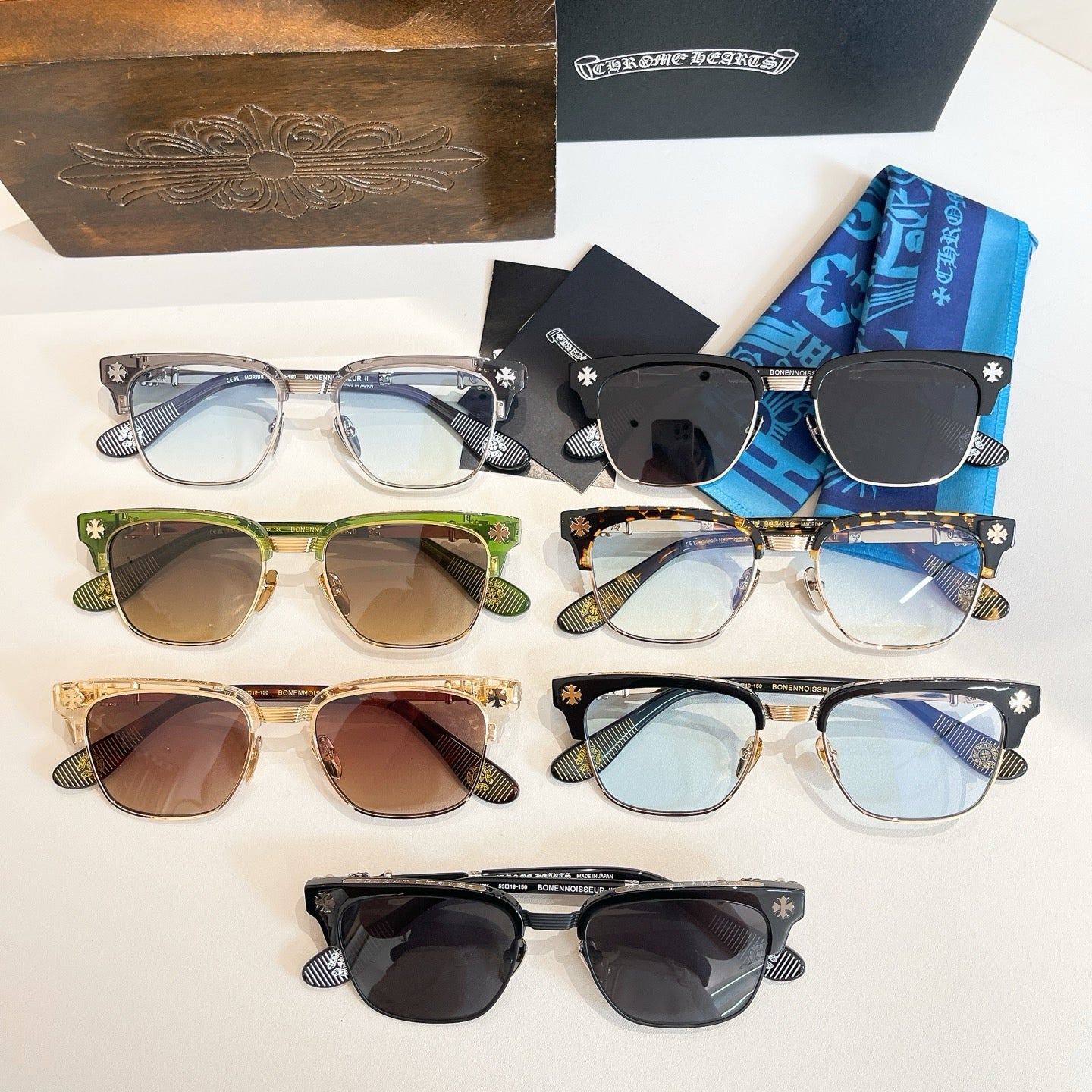 Chrome Hearts Sunglasses Bonennoissrue II
