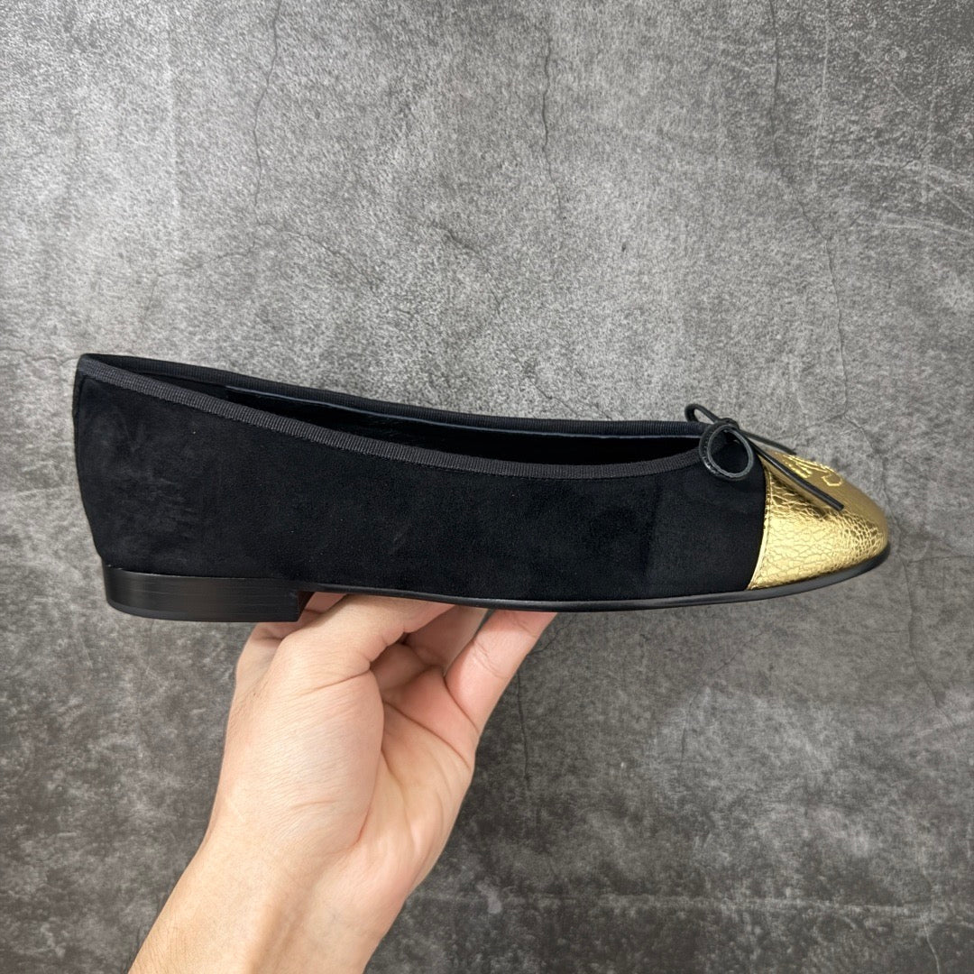 Chanel Classic Ballet Flats In Suede