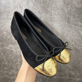 Chanel Classic Ballet Flats In Suede