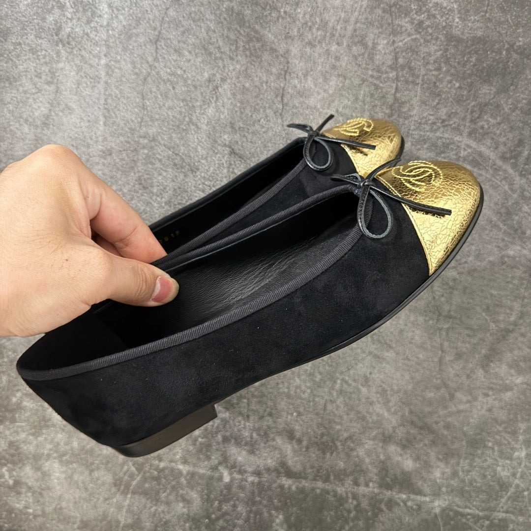 Chanel Classic Ballet Flats In Suede