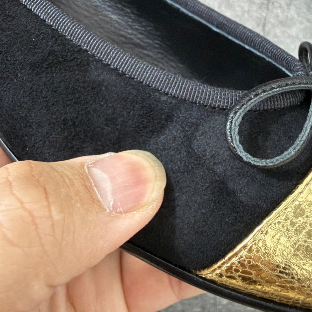Chanel Classic Ballet Flats In Suede