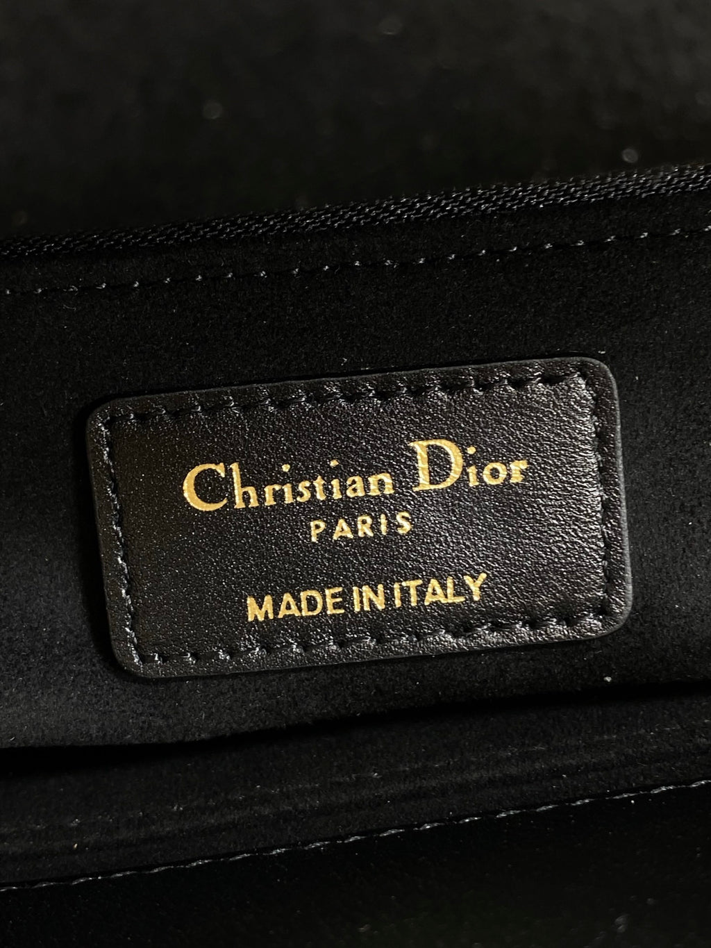 Dior Small Lady Dior Bag with Strap in Cannage Lambskin