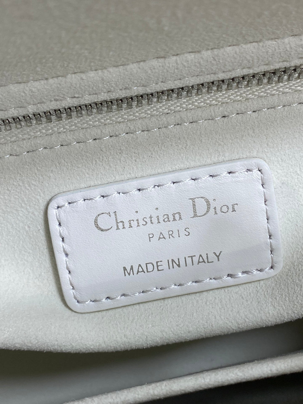 Dior Small Lady Dior Bag with Strap in Cannage Lambskin