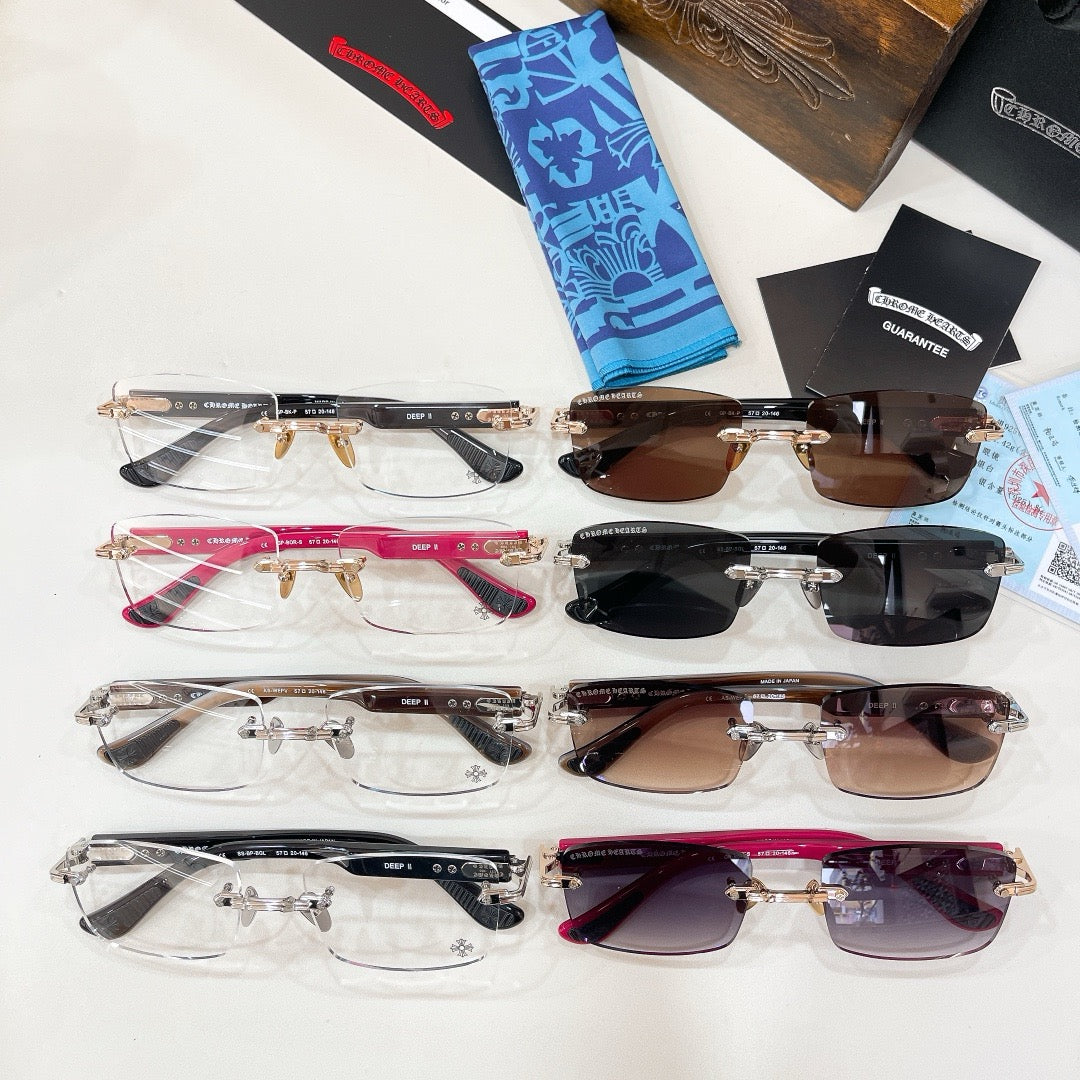 Chrome Hearts Sunglasses Deep II
