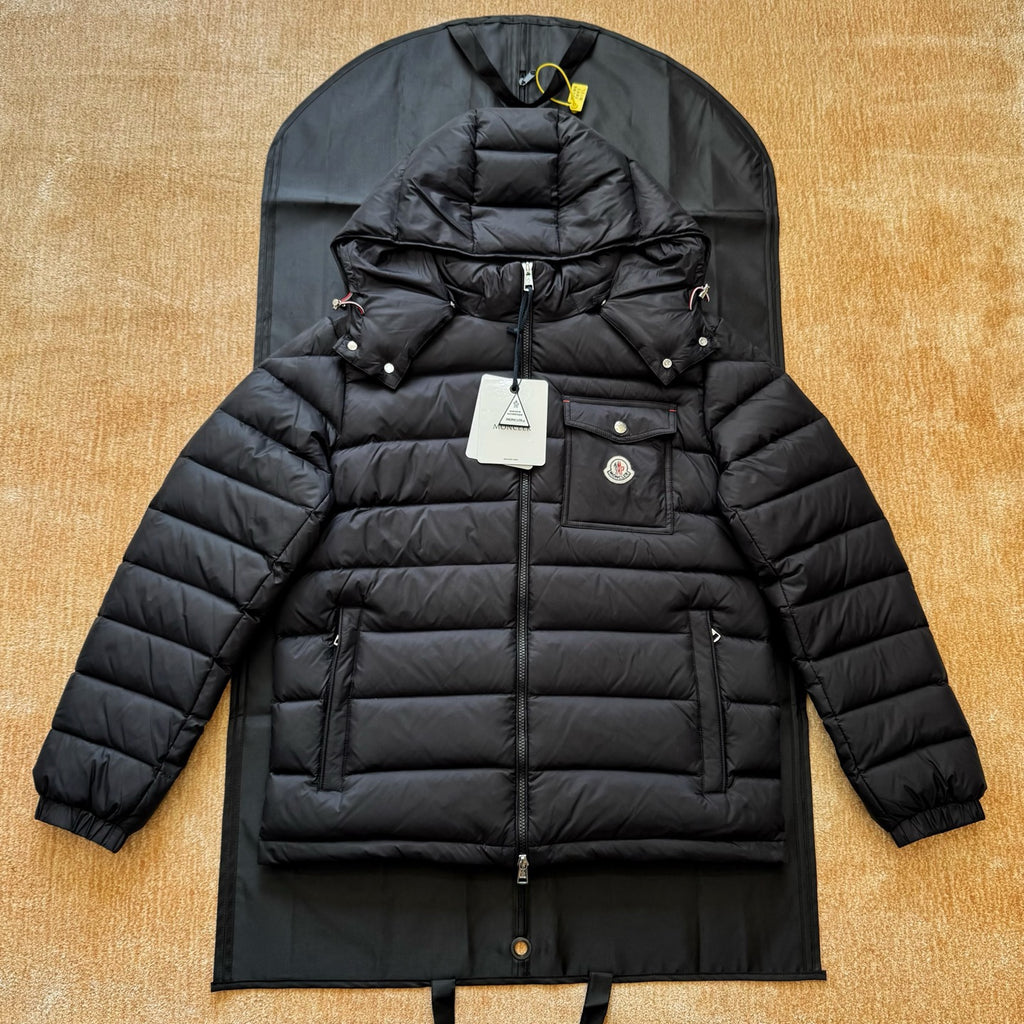 Moncler Verith Hooded Short Down Jacket