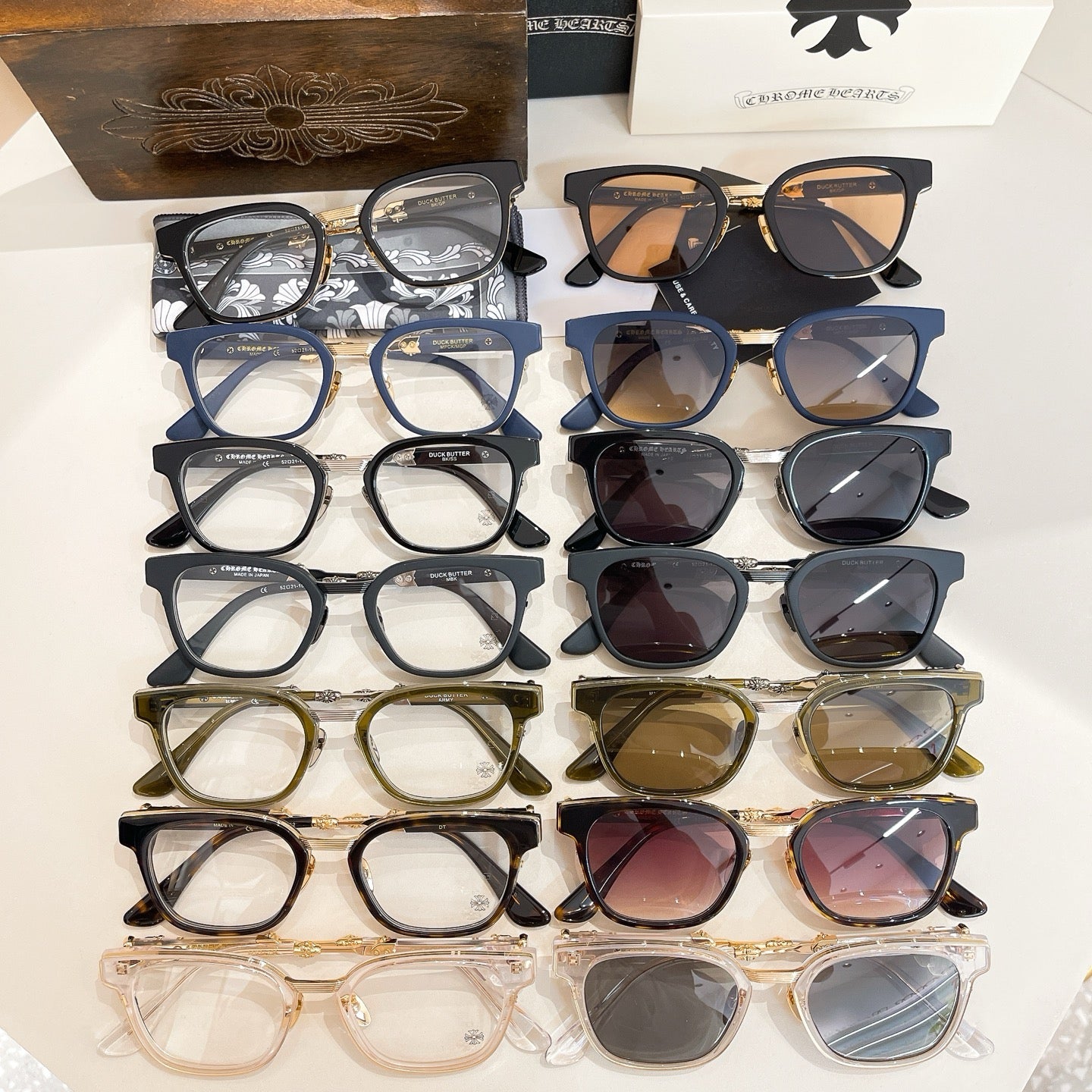 Chrome Hearts Sunglasses Duck Butter