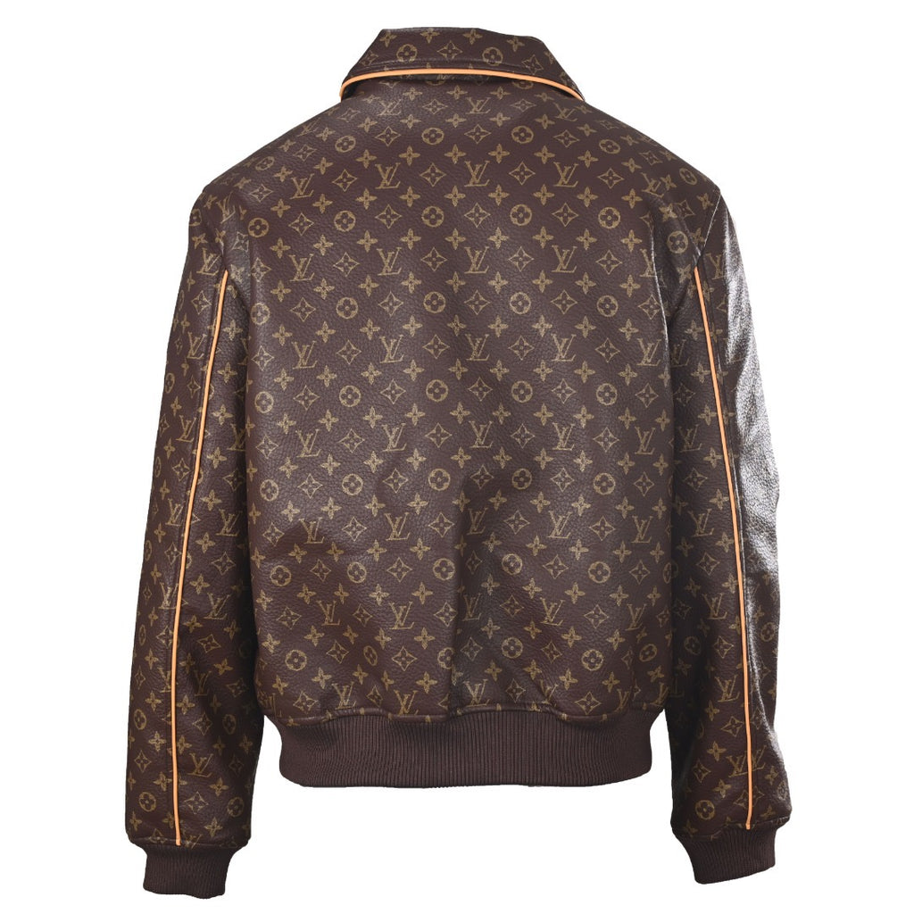 LV 1AKPSM Monogram Padded Leather Blouson
