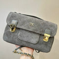 Chanel Backpack in Suede Calfskin AS6465