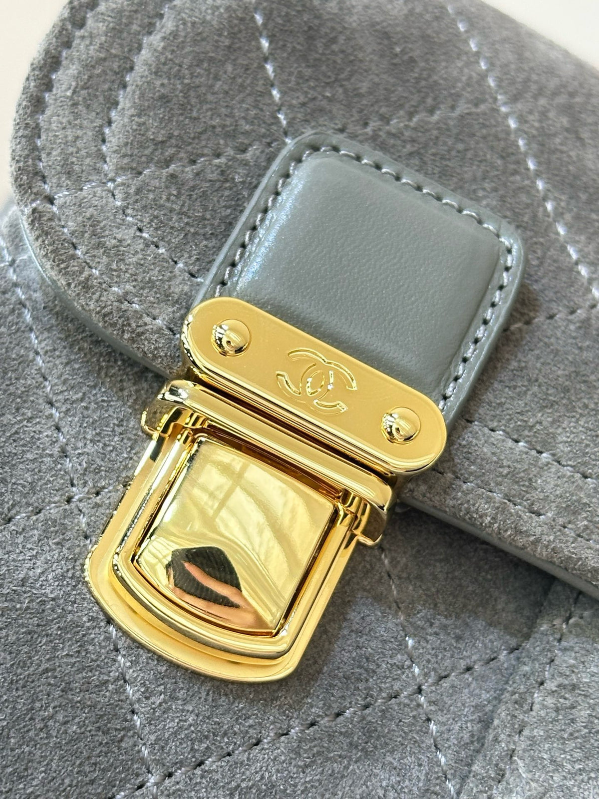 Chanel Backpack in Suede Calfskin AS6465