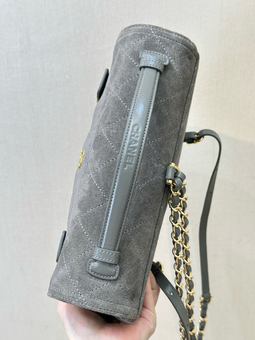 Chanel Backpack in Suede Calfskin AS6465