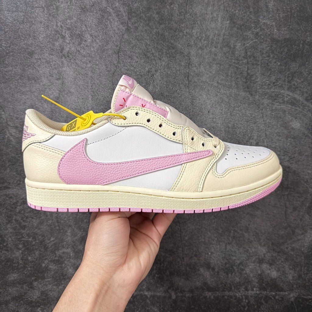 Jordan 1 Low Travis Scott Shy Pink IQ7604-100