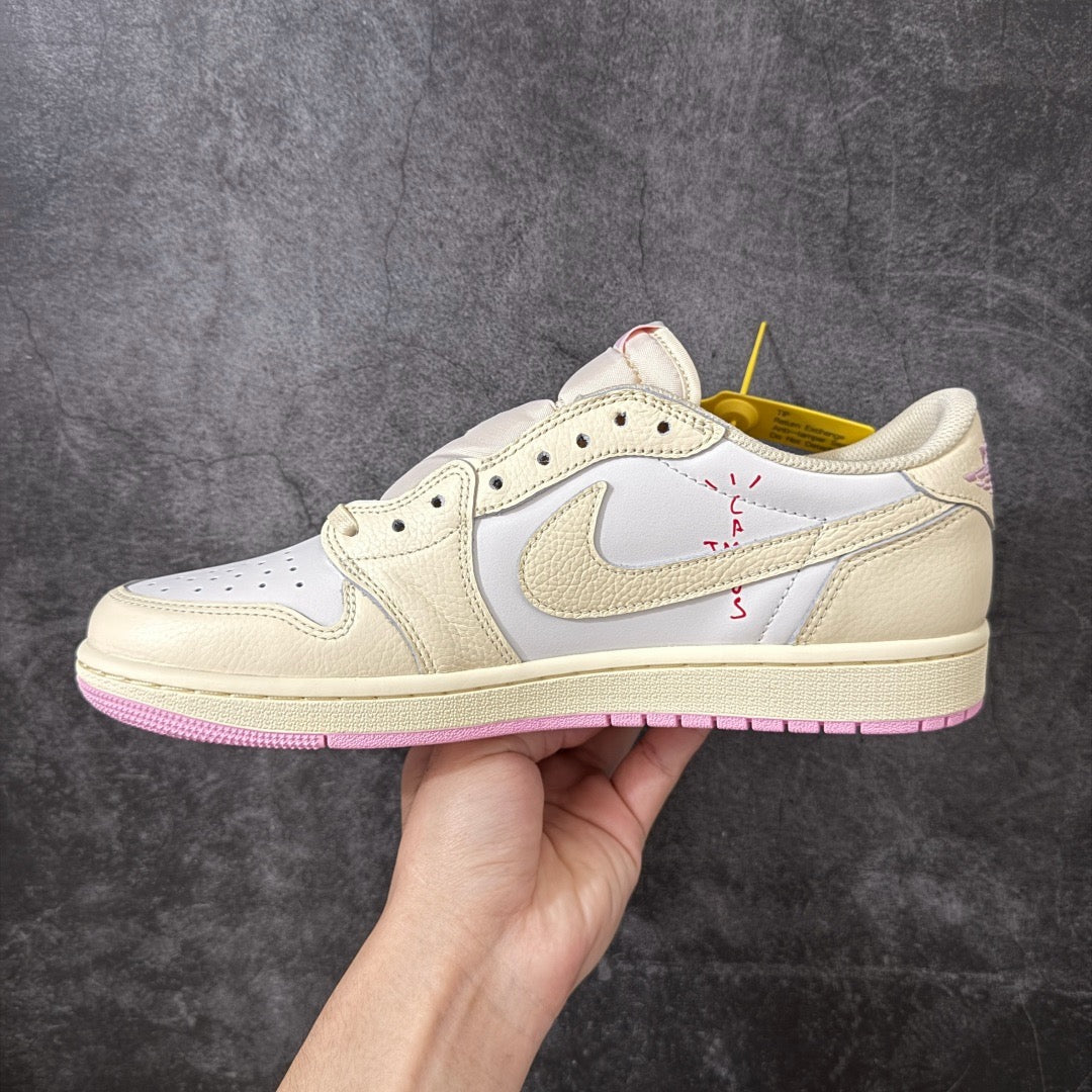Jordan 1 Low Travis Scott Shy Pink IQ7604-100