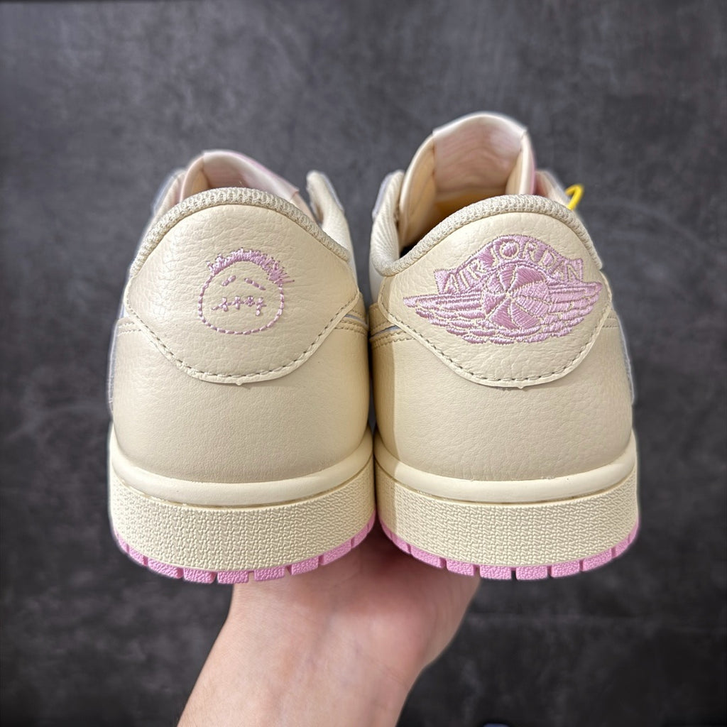 Jordan 1 Low Travis Scott Shy Pink IQ7604-100