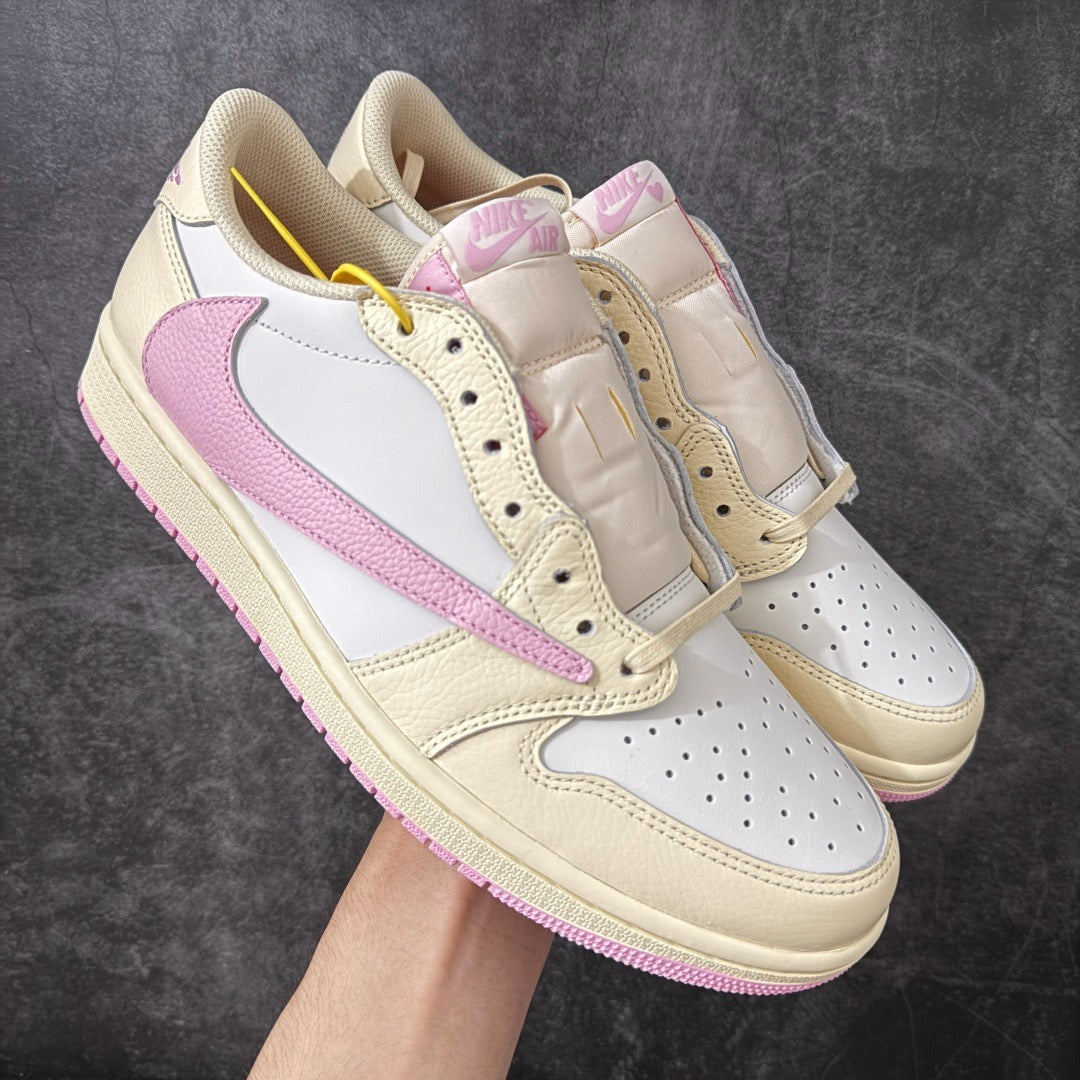 Jordan 1 Low Travis Scott Shy Pink IQ7604-100