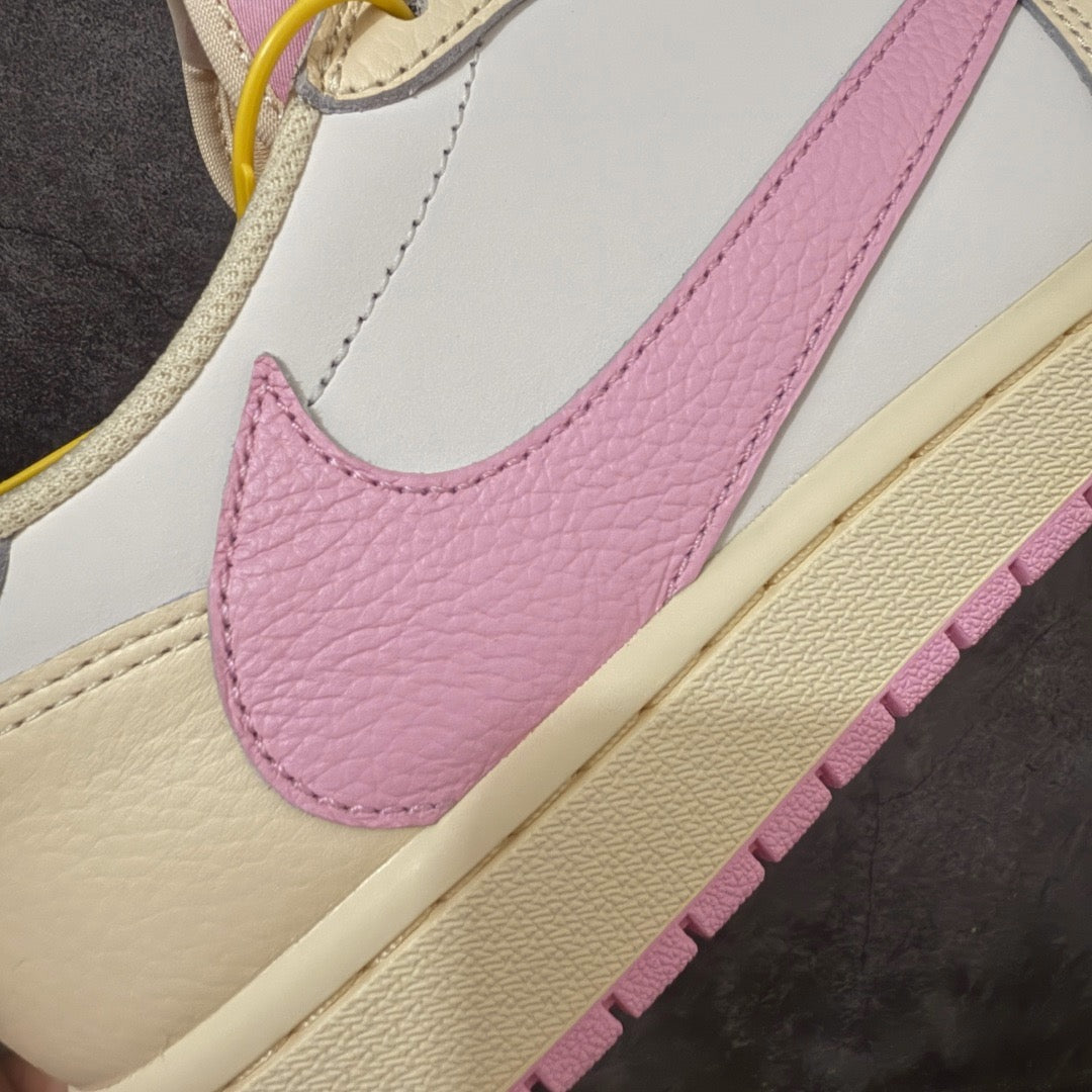 Jordan 1 Low Travis Scott Shy Pink IQ7604-100