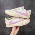 Jordan 1 Low Travis Scott Shy Pink IQ7604-100