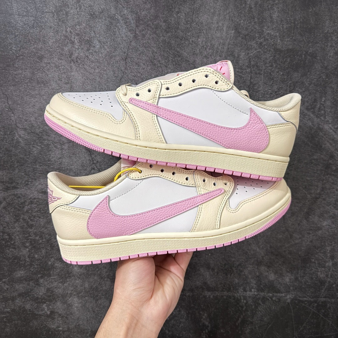 Jordan 1 Low Travis Scott Shy Pink IQ7604-100