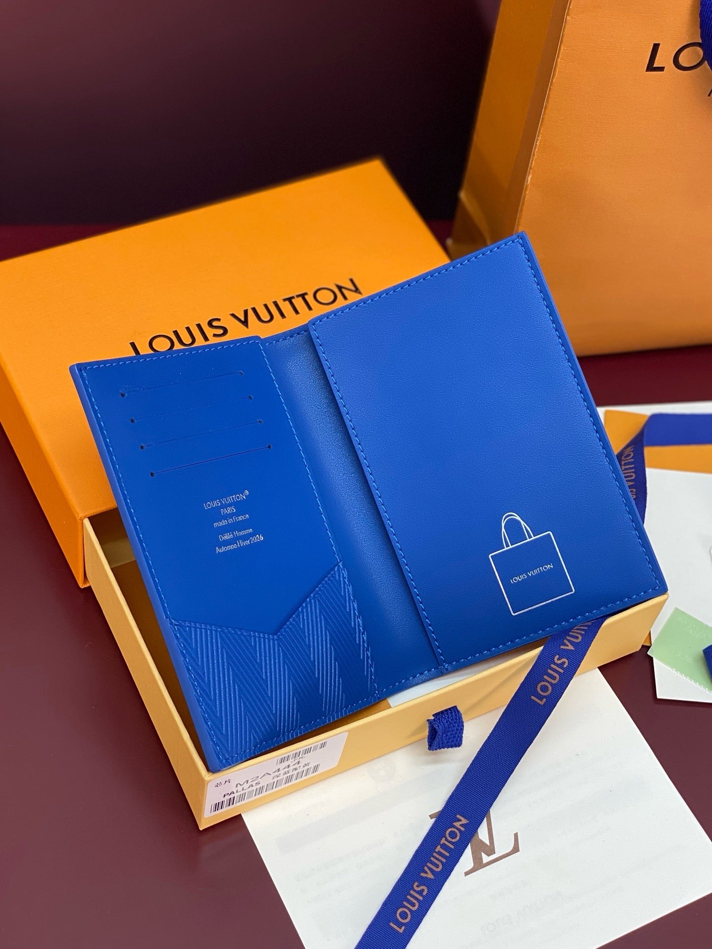 LV Passport Cover