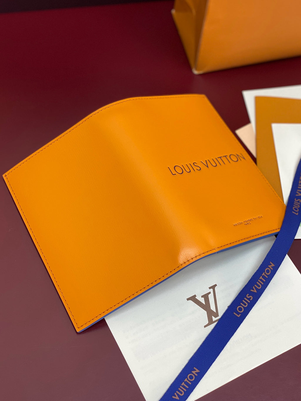 LV Passport Cover