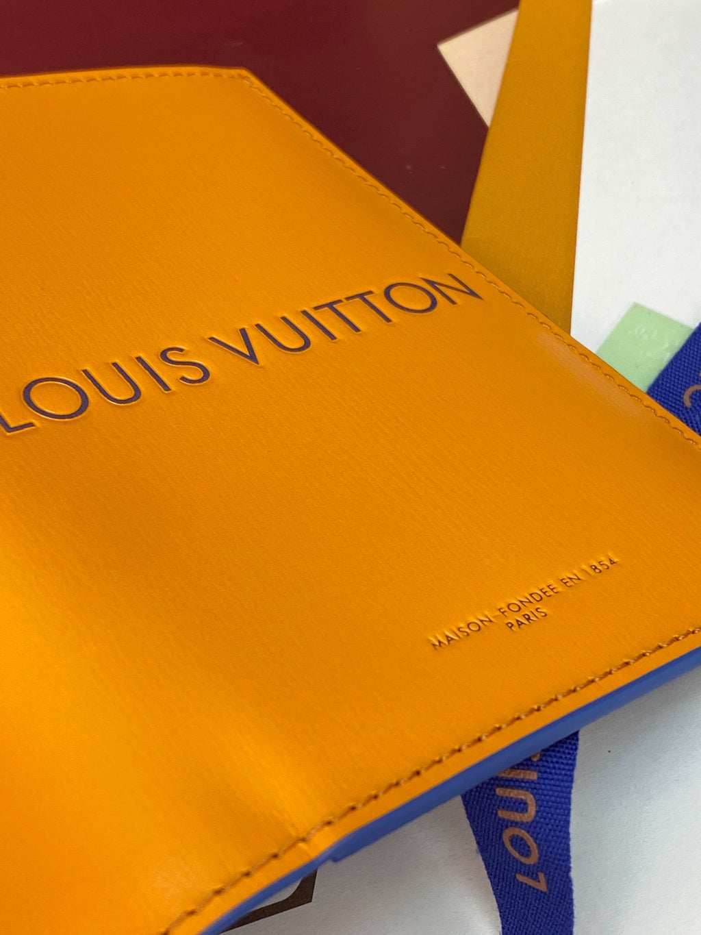 LV Passport Cover
