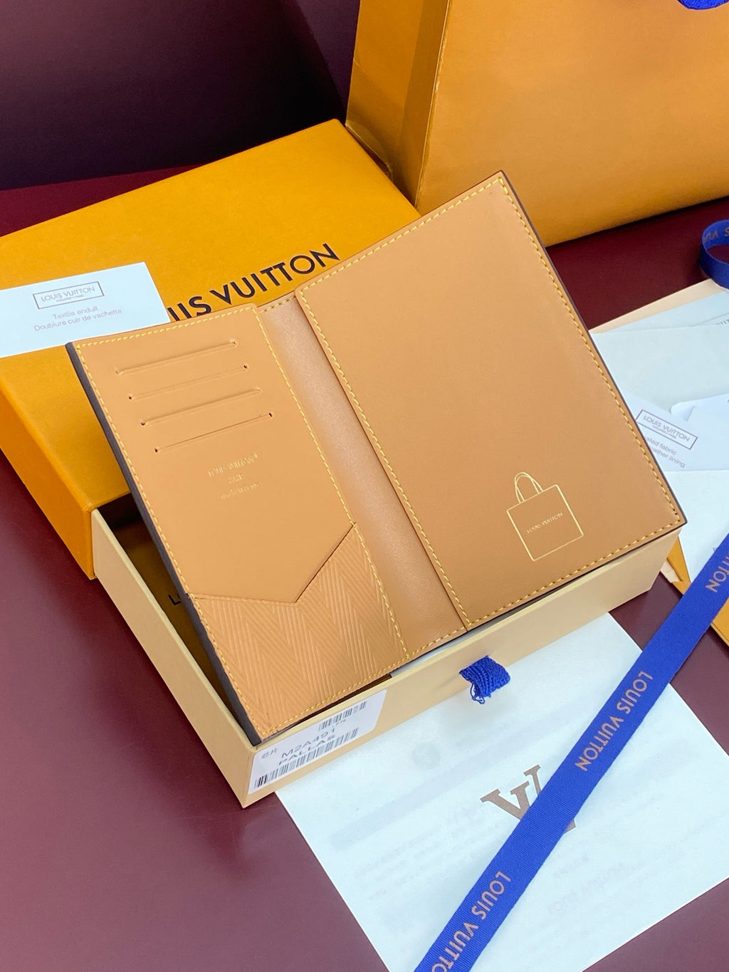 LV Passport Cover