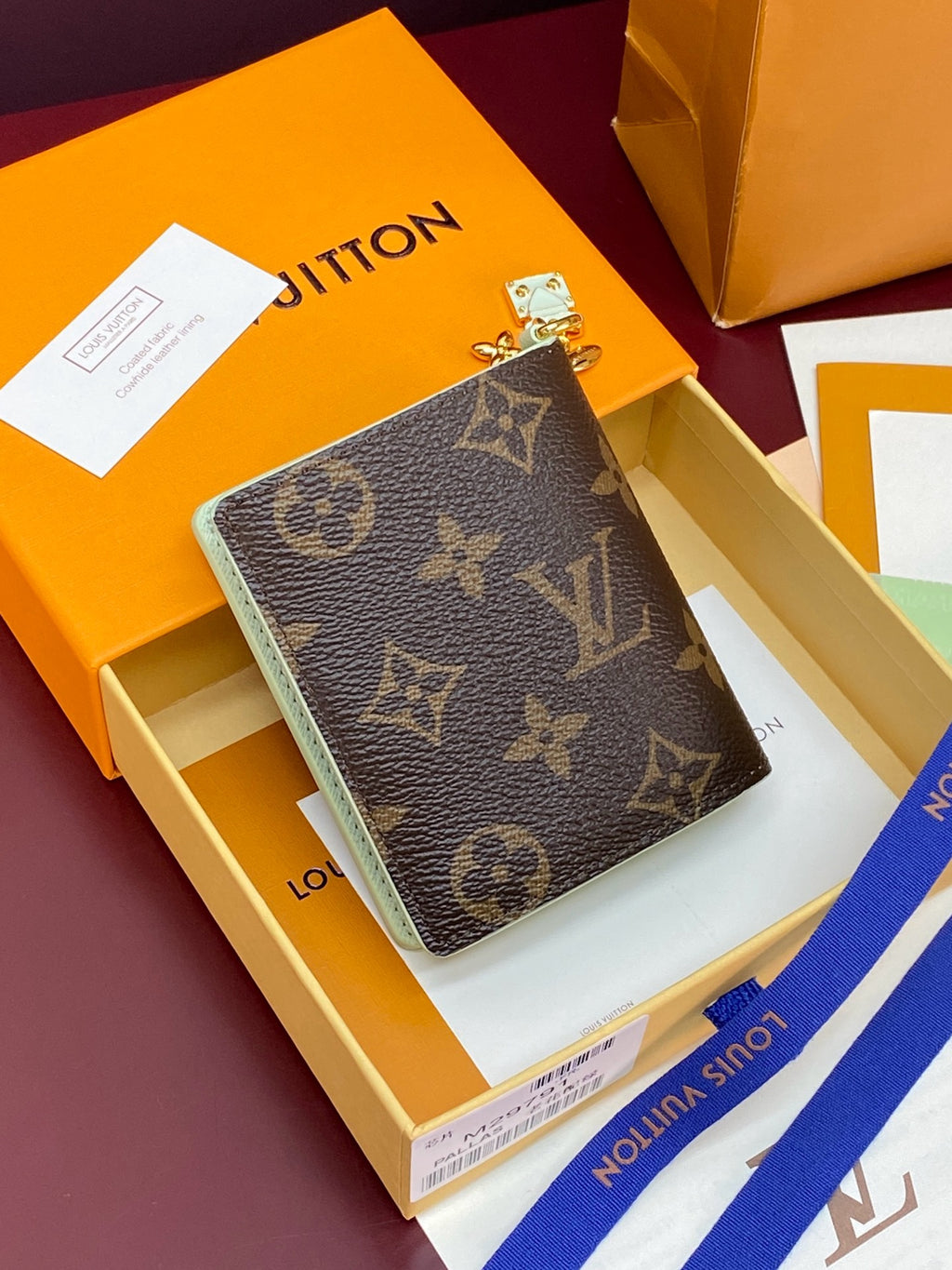 LV Charms Pocket Wallet