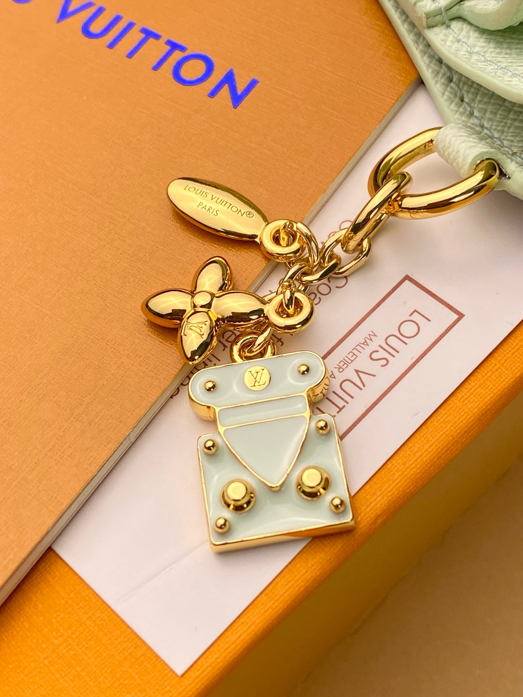 LV Charms Pocket Wallet