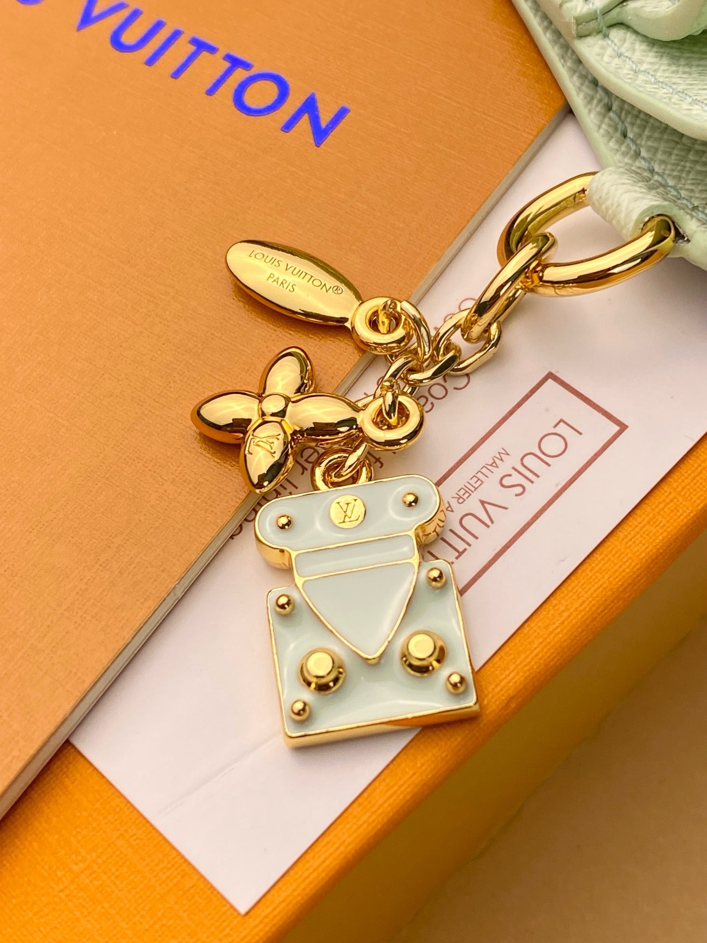 LV Charms Pocket Wallet