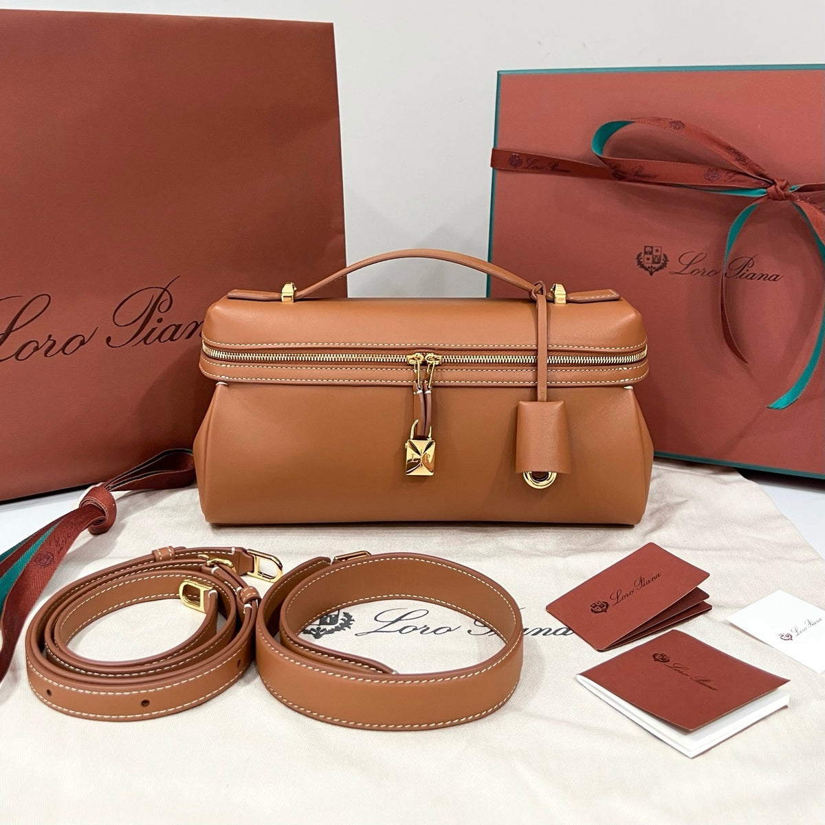 Loro Piana Extra Softy Bag L29 in Calfskin