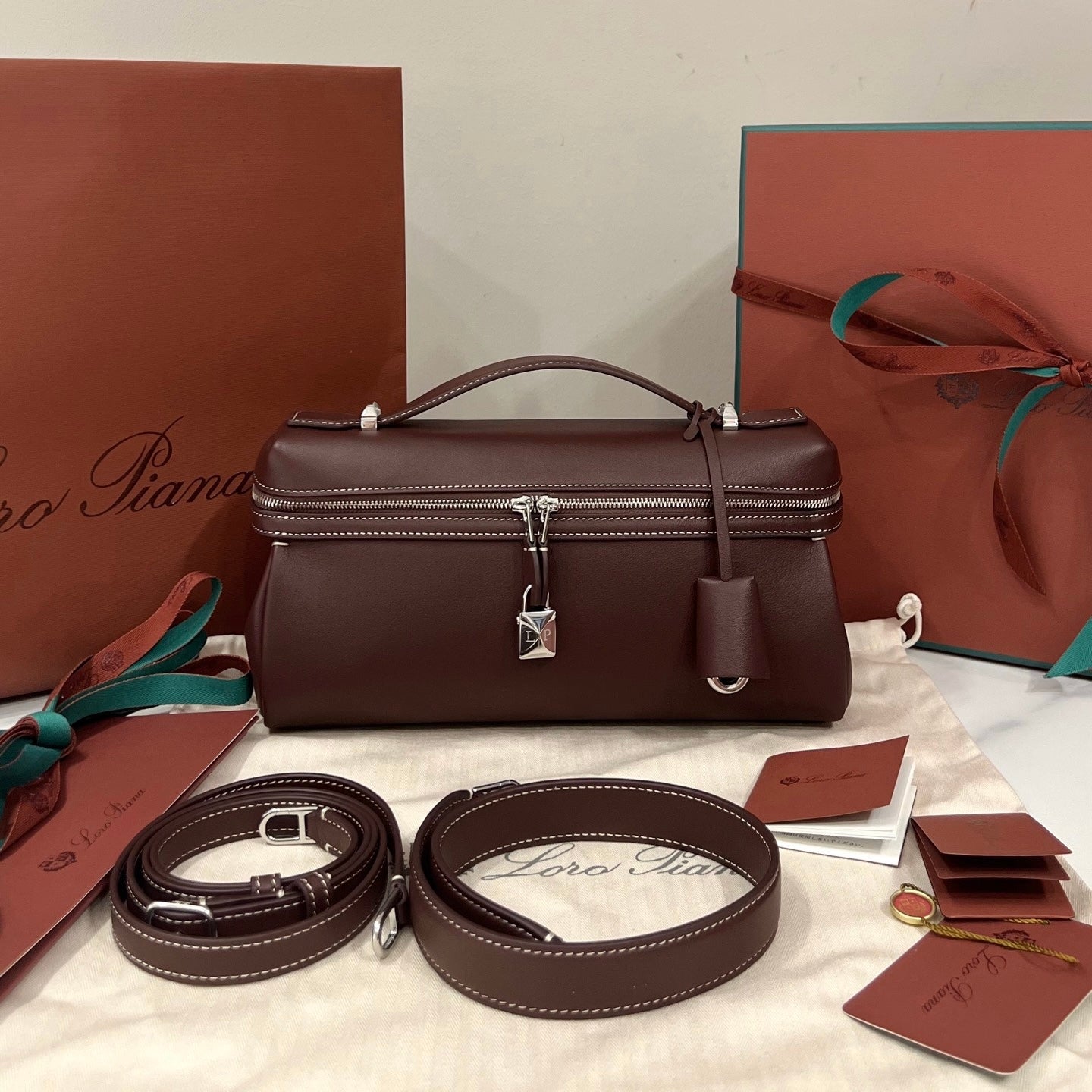 Loro Piana Extra Softy Bag L29 in Calfskin