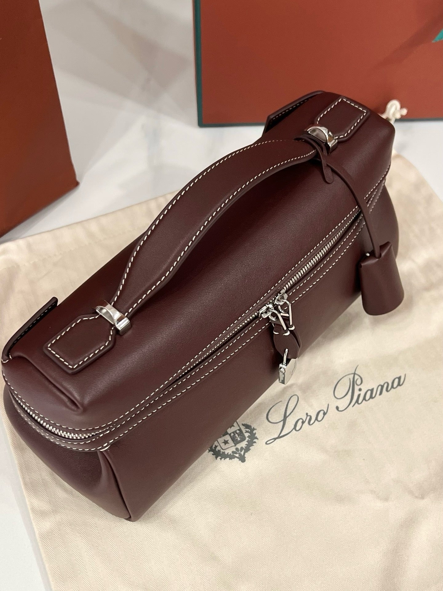 Loro Piana Extra Softy Bag L29 in Calfskin