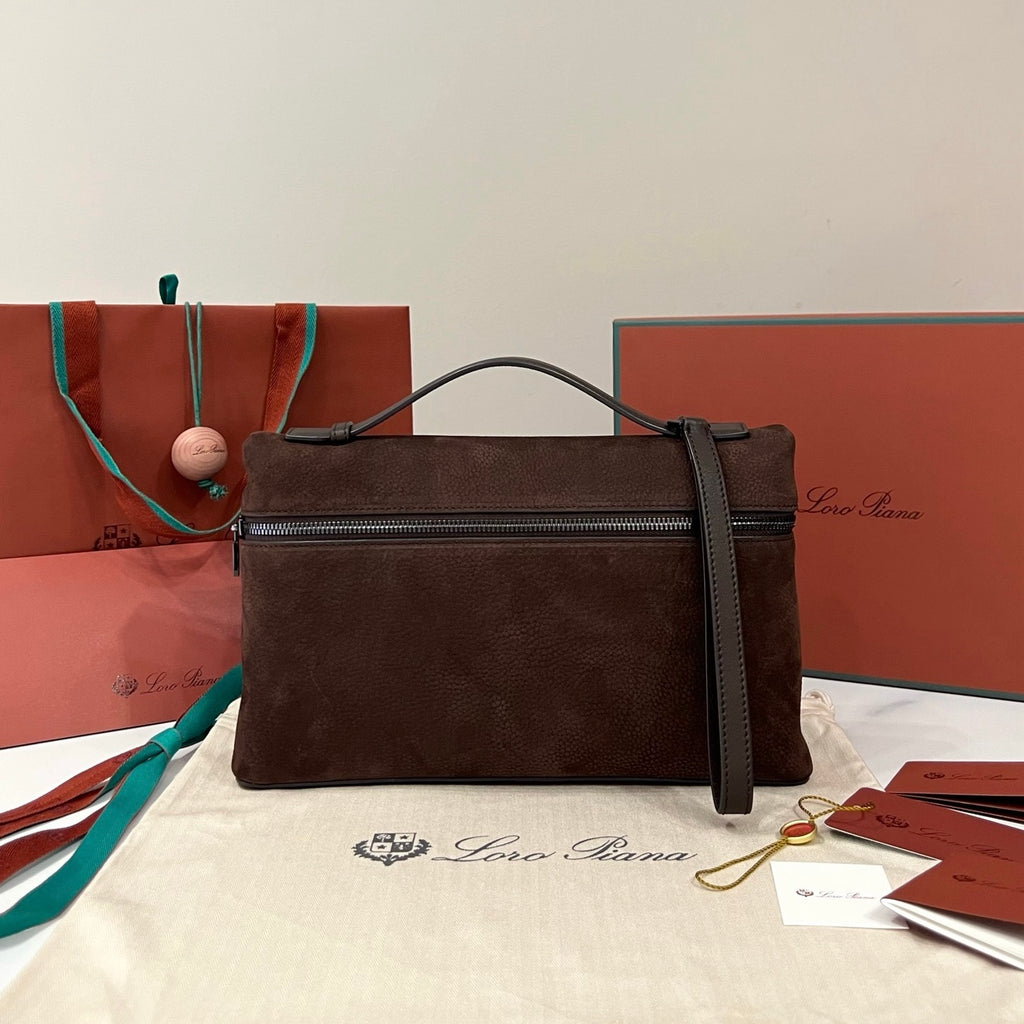 Loro Piana Extra Pouch L29 in Smooth Calfskin